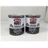 Image 1 : Krylon Rust Gloss Enamel (2 x 946 ml) Gloss Smoke Gray