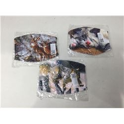Lot of Graphic Face Masks