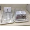 Image 1 : Space Saving Dish Drainer (2x)