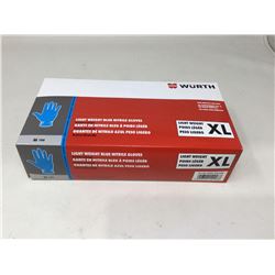 Wurth Light Weight XL Nitrile Gloves