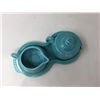Image 2 : Aqua Stoneware sugar and cream dispensers