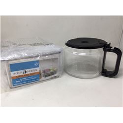 Stackable box and coffee pot