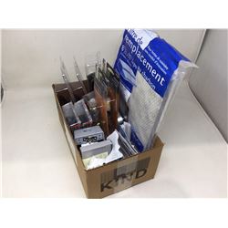 Case of assorted new electrical