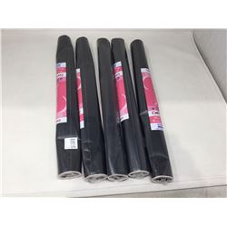 Lot of 5 black mactac