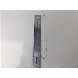 17 inch 14K Gold Plated Necklace