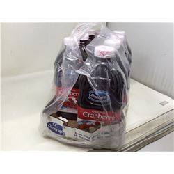 Lot of 8 x 1.29L Cranberry juice