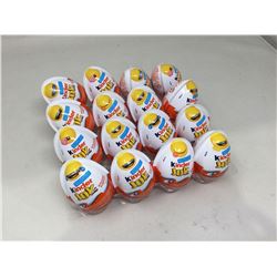 lot of 16 kinder eggs