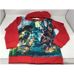 1x Dinosaur sweater size 150 red
