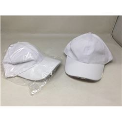 lot of 2x white hat