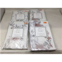 Lot of 4 -50 x 84 curtain panels