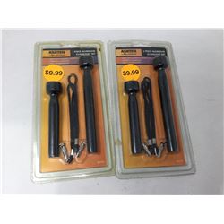 Lot of 2 aluminum flashlight kits