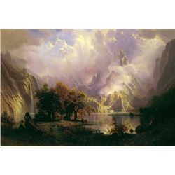 Bierstadt - Rocky Mountain Landscape