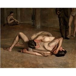 Thomas Eakins - Wrestlers