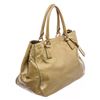 Image 2 : Prada Beige Patent Leather Expandable Two-Way Shoulder Bag