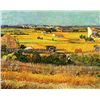 Image 1 : Van Gogh - Harvest At La Crau With Montmajour In The Background