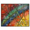 Image 1 : George Marlowe, "Jigsaw Puzzle" Hand Signed Original Acrylic Painting on Canvas