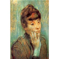 Edgar Degas - Portrait Of A Lady