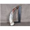 Image 1 : Polished Powder Horn with Depensing End