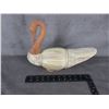 Image 1 : Decorative Swan made from Reeds & Carved Wood