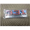 Image 2 : Set of 2 Plastic 331 Stroker Stick-on Emblems