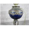 Image 3 : Vintage French Blue Cobalt & Bronze Lamp cira 1895