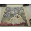 Image 2 : Original Chinese Painting by Hu Lian Jiang of a Pekingese