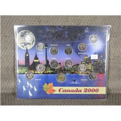 Set of 12 - 2000 Quarters & 1 - 2000 Toonie