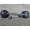Image 2 : Black Plastic Motorcycle Mirror on Chrome Rod
