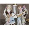 Image 2 : Man & Woman Lamp - Has Repair on Pillar