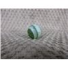 Image 1 : Vintage Green & White Satin Finish Marble 7/8 inch