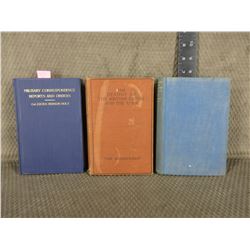 3 Military Books