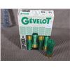 Image 1 : 12 Ga 2 3/4" Box of 10 Gevelot Vintage Collector Ammo