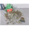 Image 1 : Lot of Misc. Rifle and 22 Shells Live and Brass