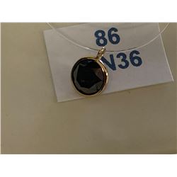 14 KT Yellow Gold Diamond (1.00ct) Pendant & Chain -Suggested Retail Value $1,405.00 