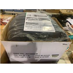 Rectangular Leaf Net Pool Cover (29' x 49')