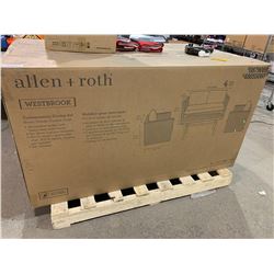 Allen Roth Westbrook Chair, Loveseat Conversation Dining Set (BOX 1 OF 2 ONLY)