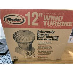 Master 12" Galvanized Wind Turbine