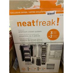 Neat Freak 5-Piece Premium Closet System