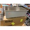 Image 1 : Kraus 30" Undermount Workstation Single Bowl Stainless Steel Kitchen Sink