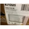 Image 3 : Kraus 30" Undermount Workstation Single Bowl Stainless Steel Kitchen Sink