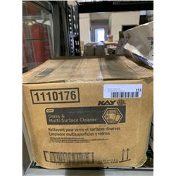 Case of QSR Glass and Multi-Surface Cleaner (2 x 7.6L)