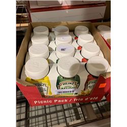 Case of 4 Heinz Condiments 3-Pack