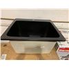 Image 2 : NEW Composite Granite Sink (25" x 22" x 12.5" D)