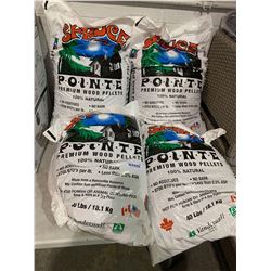 Spruce Point Premium Wood Pellets (18.1kg) Lot of 4