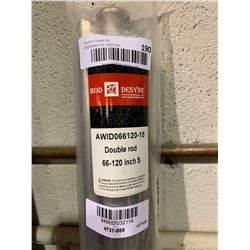 Rod DesyneDouble Curtain Rod (66-120")