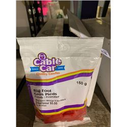 Case of Cable Car Big Foot Candy
