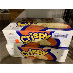 Hostess Crispy Snack Marshmallow Bars (900g) Lot of 2