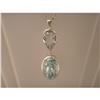 Pendant  Aquamarine  18ct.  White  Gold, #1380834