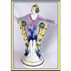 Image 1 : ART DECO FIGURAL PERFUME LAMP BUTTERFLY LADY  #1381723