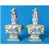 Image 1 : Pair Chinese Porcelain Incensors Boys Flute 19C#1392860